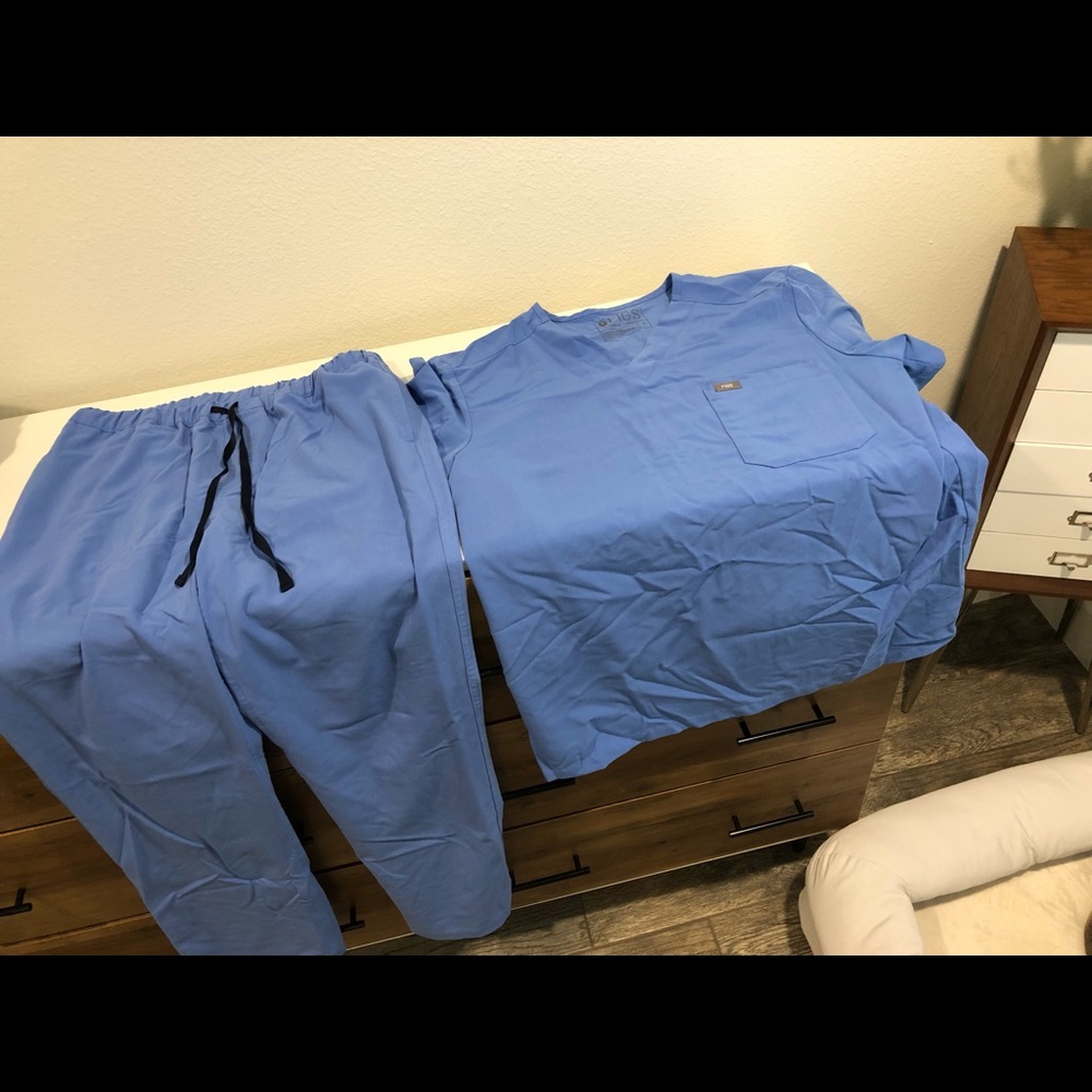 Blue figs scrub set men